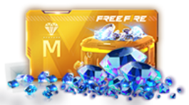 120 Diamonds untuk top up Free Fire di tokokoin.id